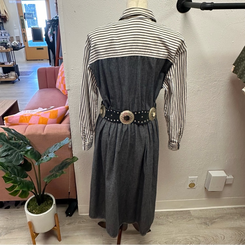 Vintage California Girl 80’s western dress with belt - Picture 4 of 10